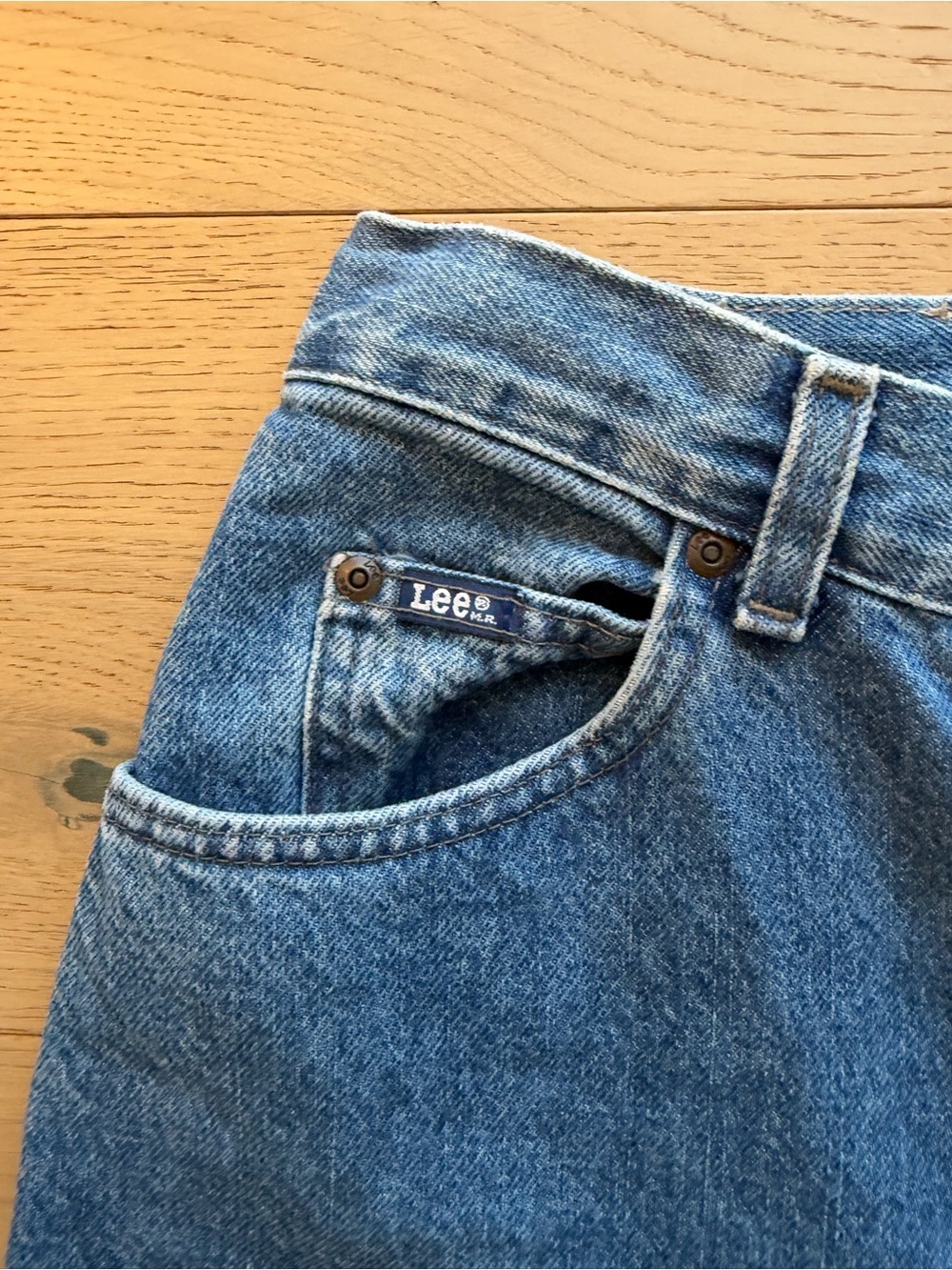 Lee Women's High-Rise Light Blue Denim Jeans